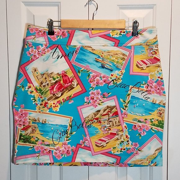 NY&Co. French Pattern Skirt - Picture 1 of 5